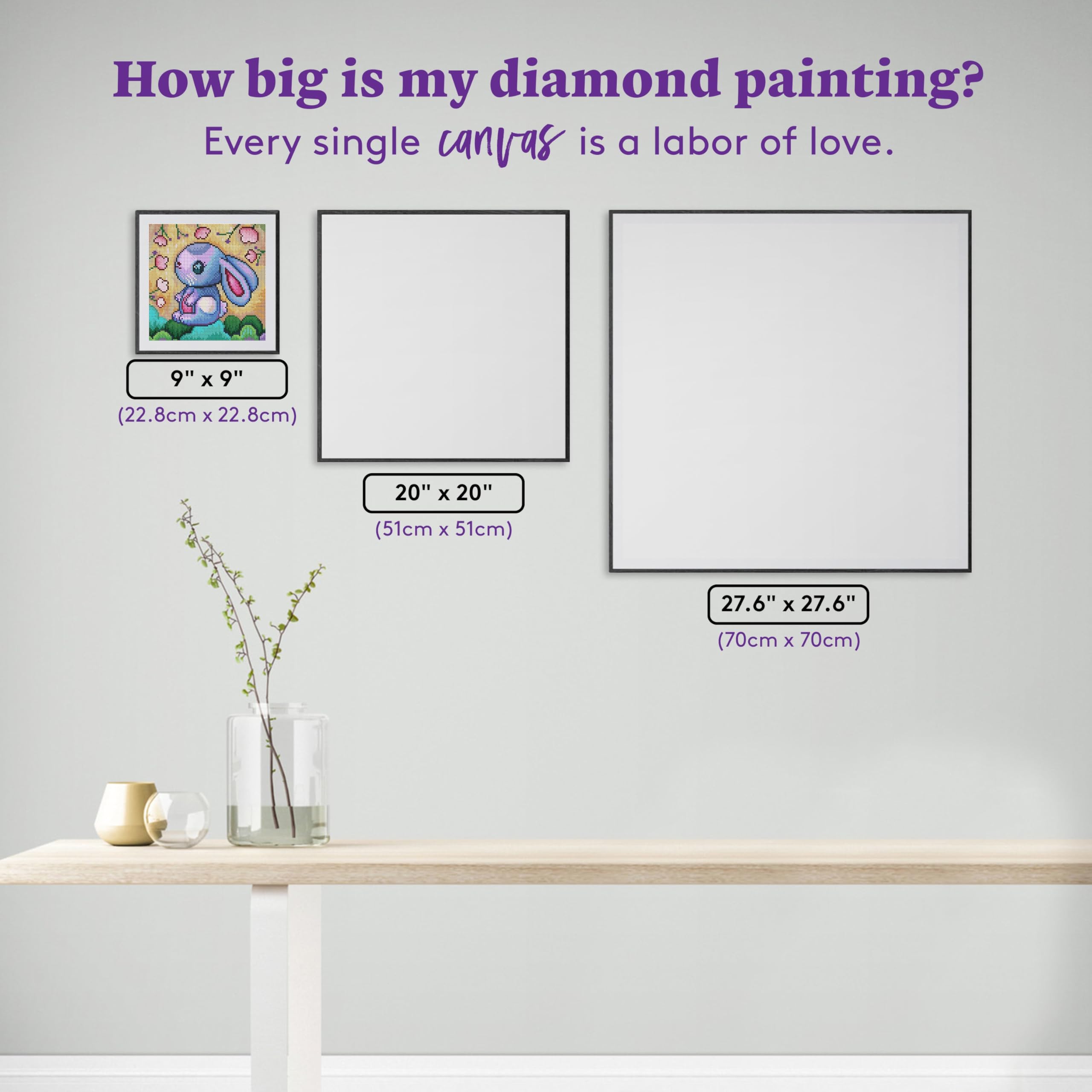 DIAMOND ART CLUB Sakura Gaze Kit de pintura de diamante